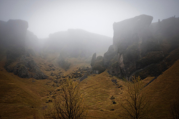 random cliffs in Iceland