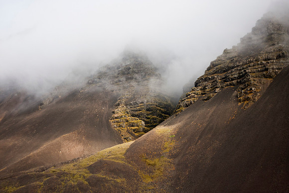 random peaks in Iceland