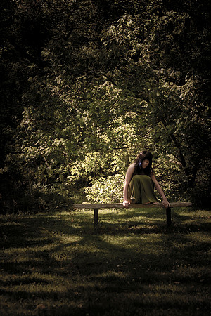 thegirlonthebench